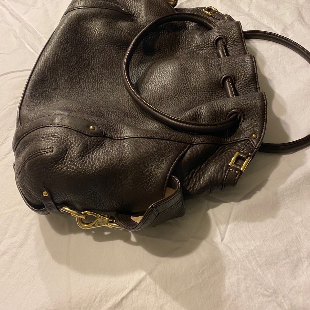 Leather handbag 👝